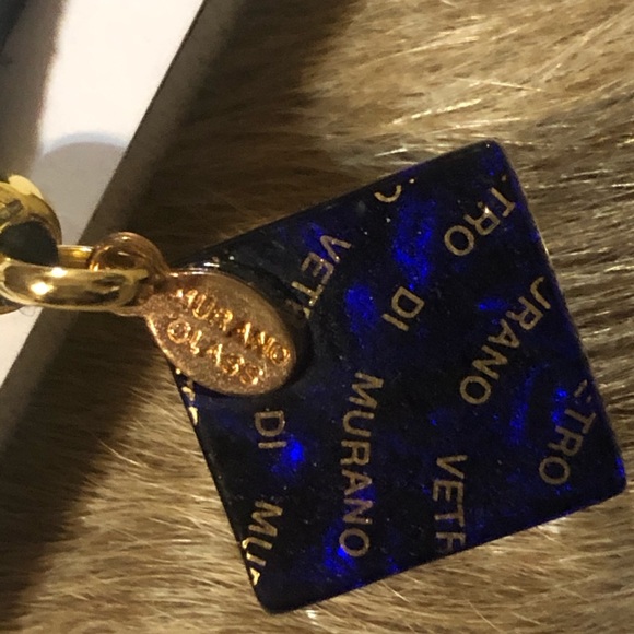 Authentic Murano Glass Necklace & Earring Set - Picture 3 of 4